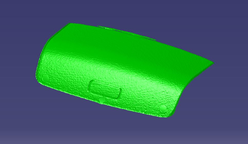 Cad view of golf5 lid