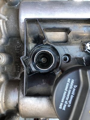 coil metal stuck in hole