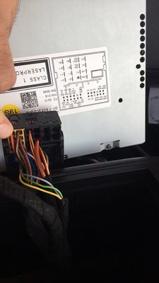 This is the original harness with the stock unit (RCD 310)