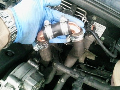 Bypass tube (fitted)
