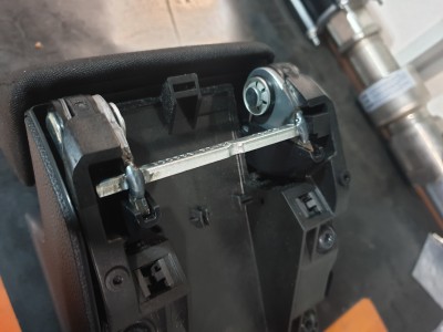 Clip far from camera in place
