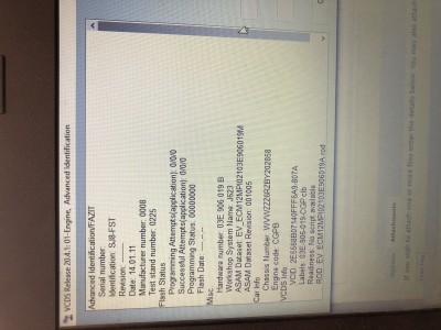 Engine advanced ID