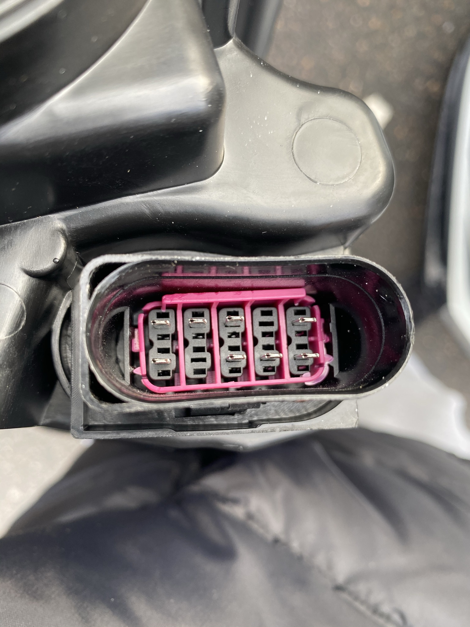 This is the headlight plug
