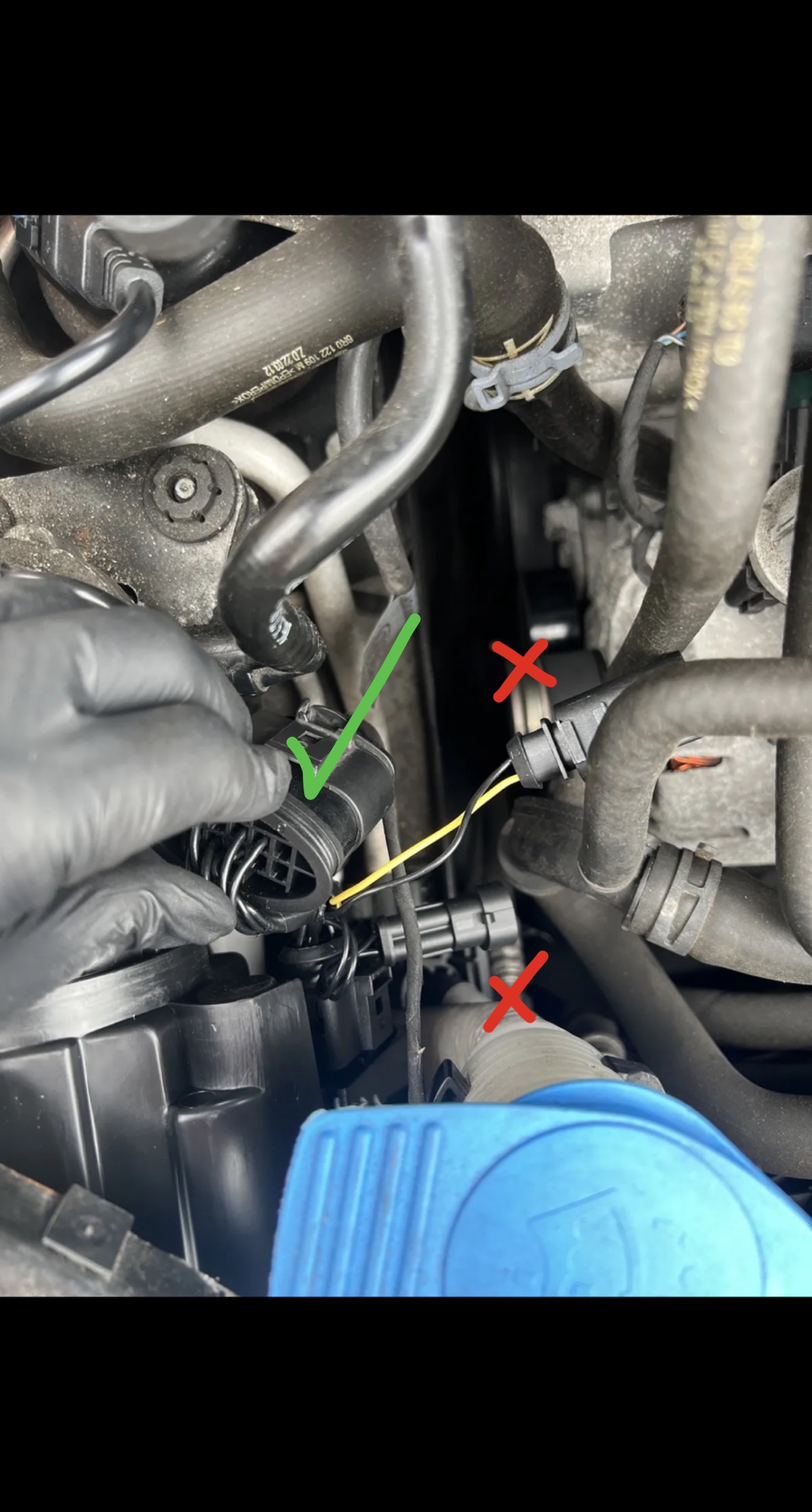 Headlight connections