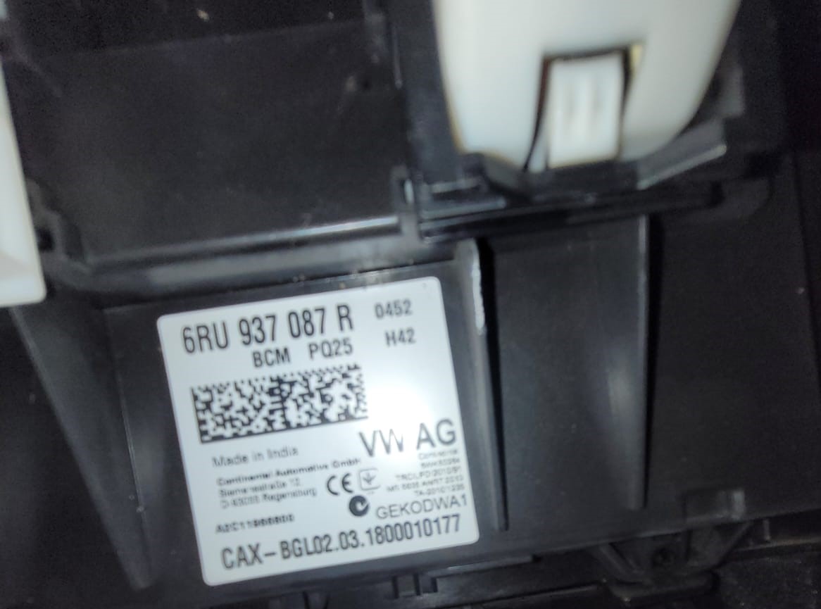 Stock BCM - 6RU 937 087 R